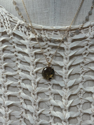 Smokey Layered Necklace