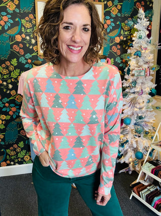 Merry Little Pines Sweater