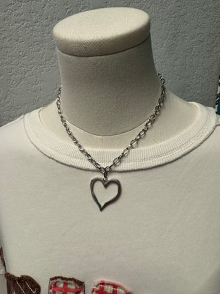Silver Heart Necklace