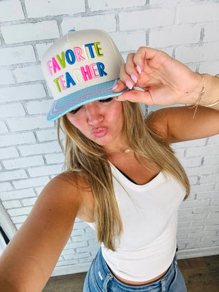 Favorite Teacher Hat