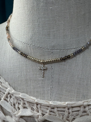 Graceful Cross Necklace