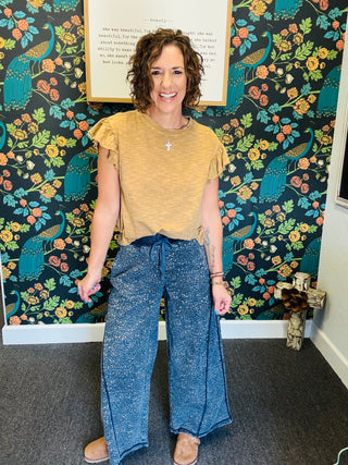 Denim Animal Pants