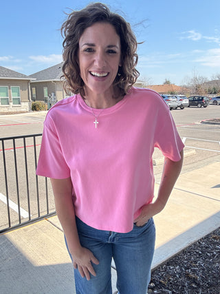 Pink Lemonade Maddox Tee