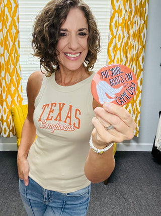 TEXAS Longhorns Tank
