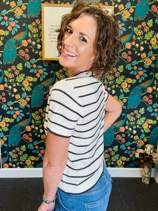 Kittie Striped Sweater