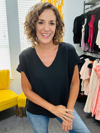 Black Tunic Top