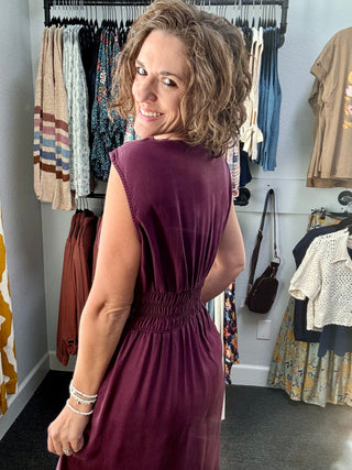 Malbec Woodsy Charm Dress