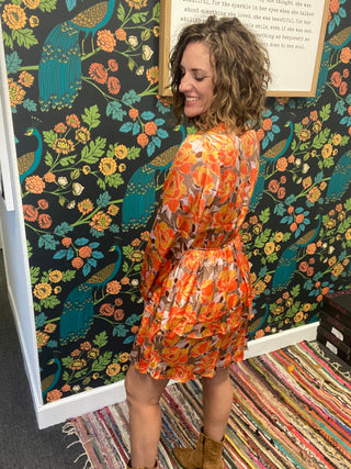 Fall Floral Wonder Dress