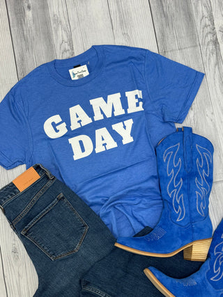 Game Day Blue Tee