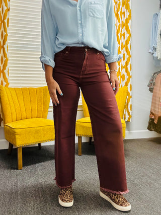 Vintage Wine Pants