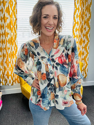 Midnight Sapphire Top
