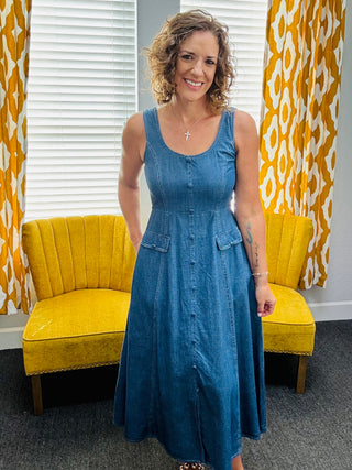 Sunny Day Denim Dress