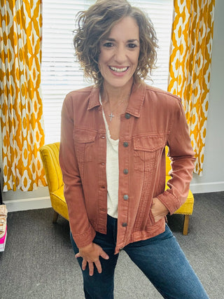 Rustic Brown Jackie Jacket