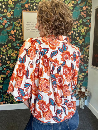 Sunset Bloom Top