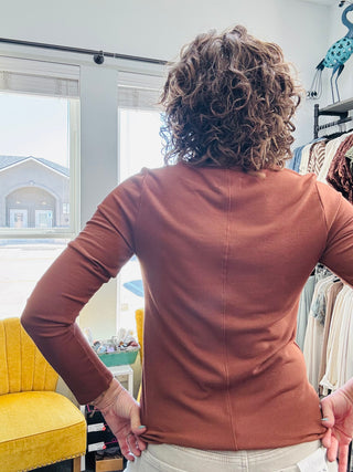 Copper Lauren Top