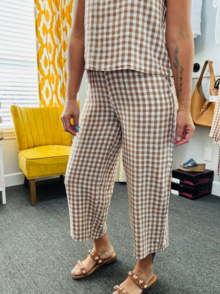 Woodsmoke Gingham Pants