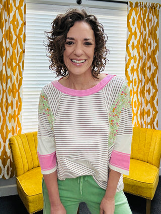 Bloom Striped Top