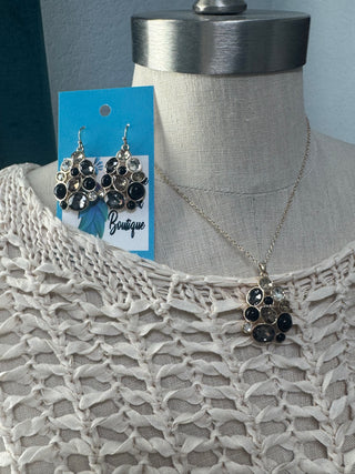 Black Stone Necklace