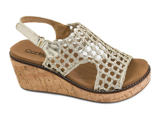 Gold Carley Wedge