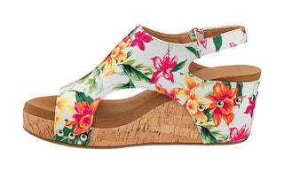 Floral Carley Wedge