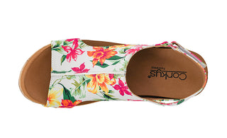 Floral Carley Wedge