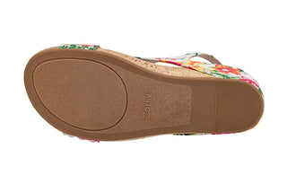 Floral Carley Wedge