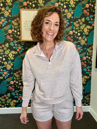 Pink Heather Daydream Pullover