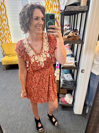 Autumn Dot Dress
