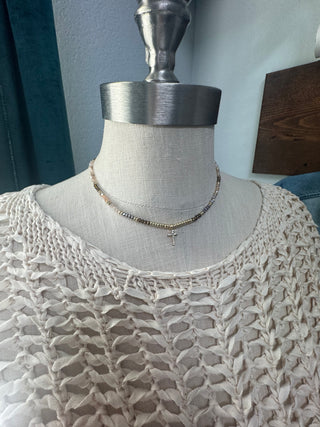Graceful Cross Necklace