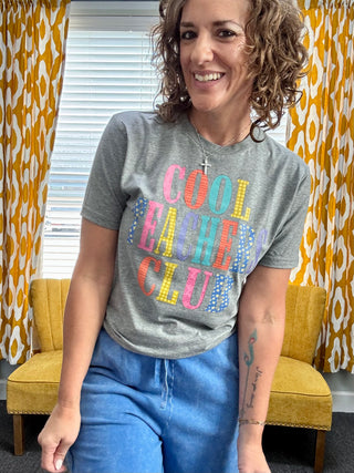Cool Teachers Club Grey Tee