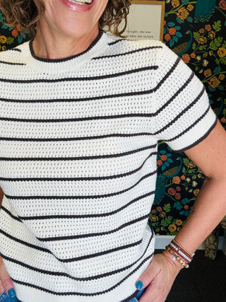 Kittie Striped Sweater
