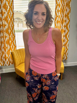 Pink Peony Tank