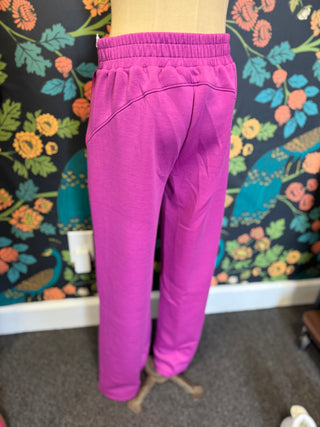 Magenta Travel Pants