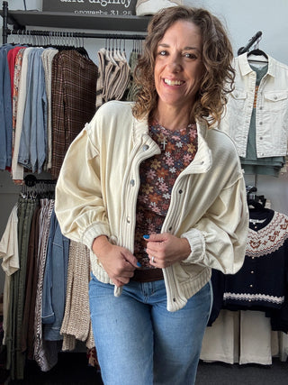 Oatmeal Cozy Days Cardigan