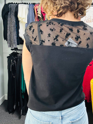 Blackout Bloom Top