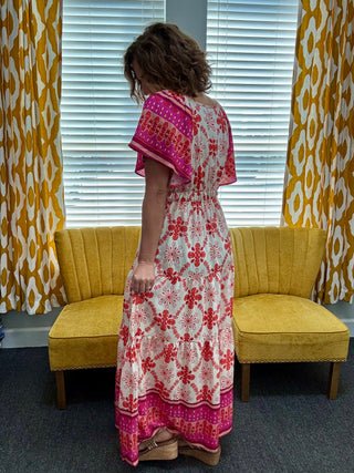 Sunset Flutter Maxi
