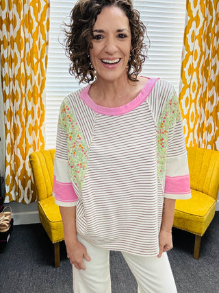 Bloom Striped Top
