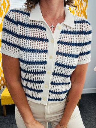 Hallie Striped Top
