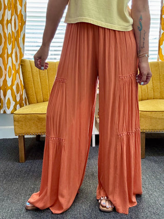 Tangerine Flow Pants