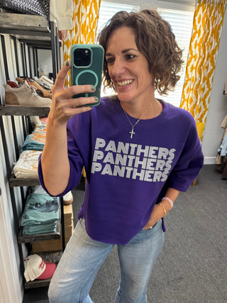 {PREORDER} Retro Panthers Sweatshirt