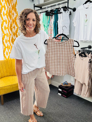 Woodsmoke Gingham Pants