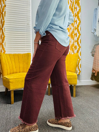 Vintage Wine Pants