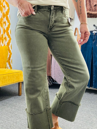 Olive Edge Jeans