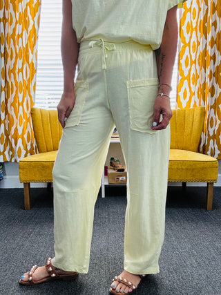 Lemonilla Slub Pants