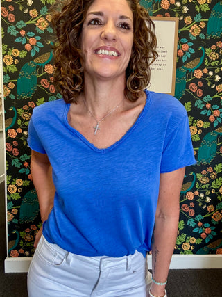 Dazzling Blue Vanya Tee
