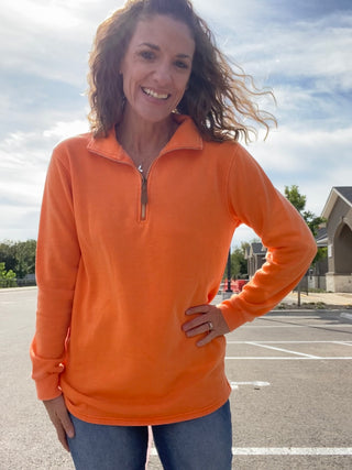 Vintage Orange Miley Pullover