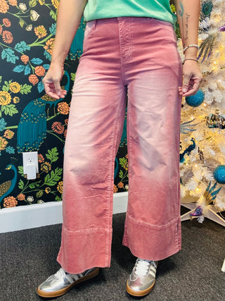 Antique Rose Corduroy Pants