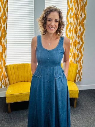 Sunny Day Denim Dress