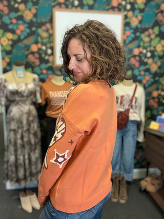 Cowboy Rust Sweater