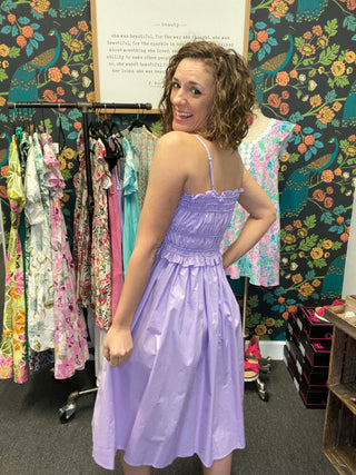 Simply Lilac Midi Dress